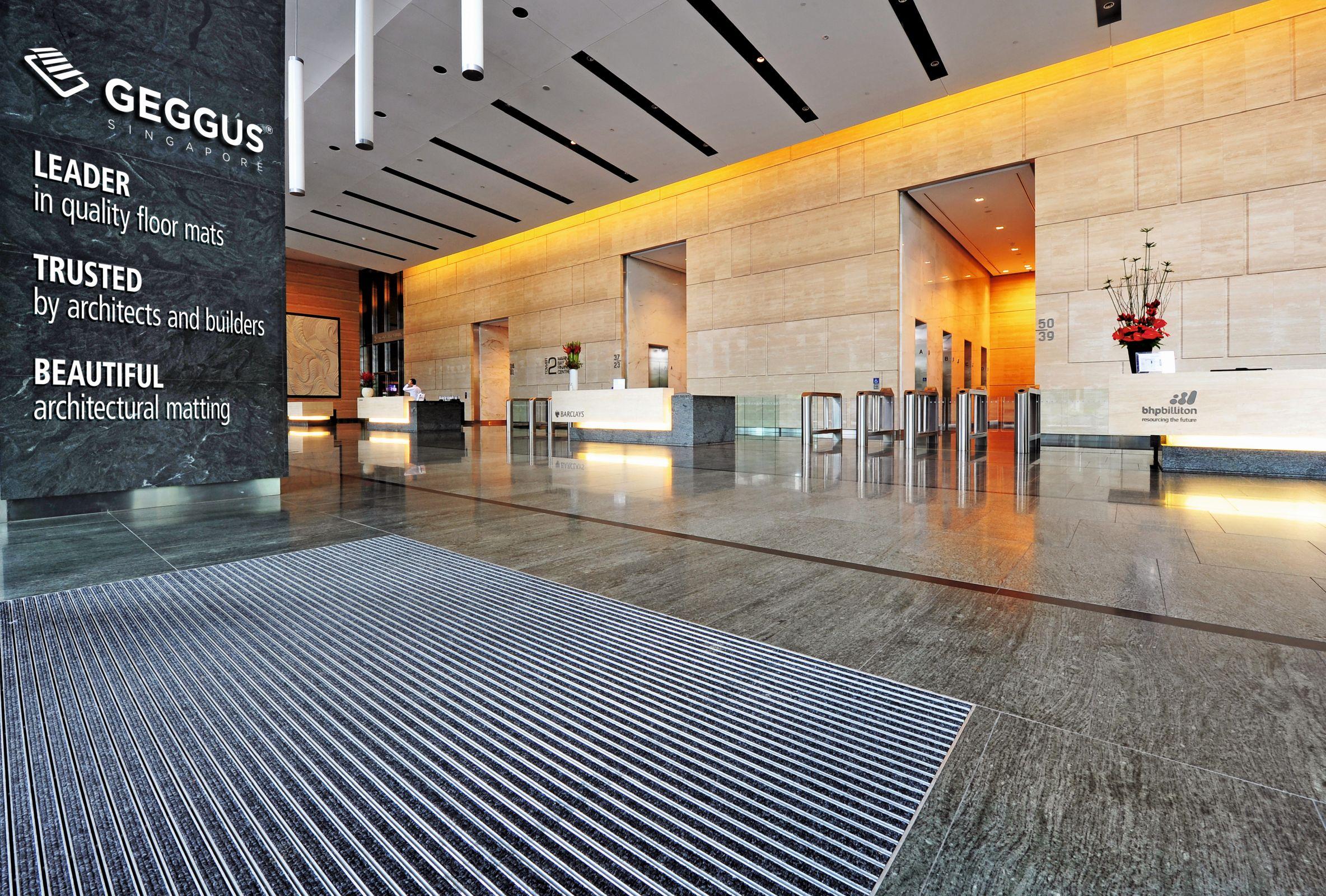 Premium Entrance Matting Systems by Geggus Singapore